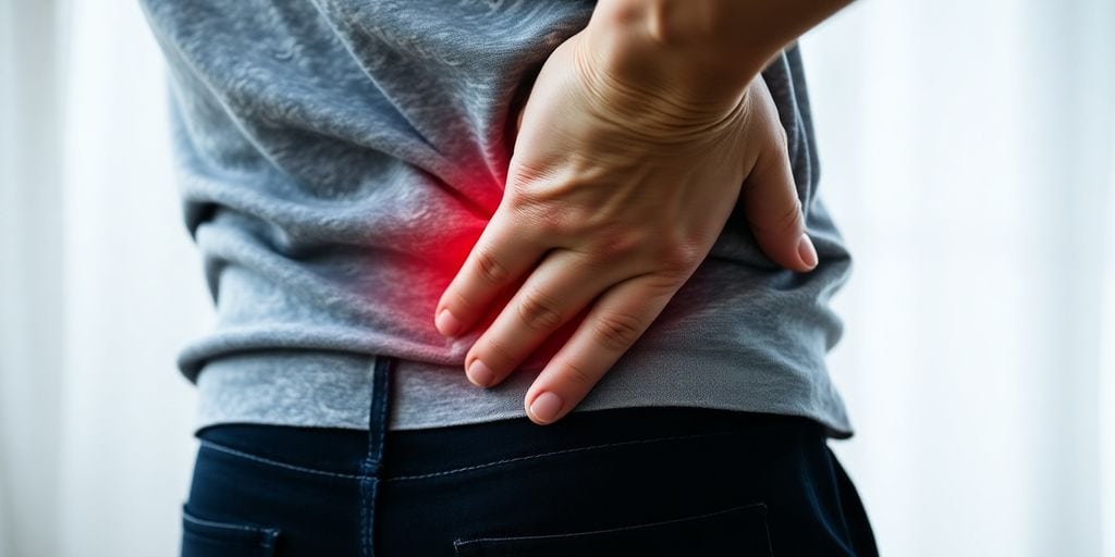 Eingeklemmter Nerv im Rücken: Symptome